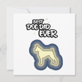 ボクサー最高のブルードッグパパ私はあなたを愛する カード