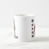 ボクサー母4 コーヒーマグカップ (中央)