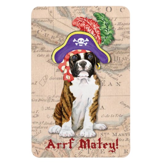 ボクサー海賊 マグネット (縦)