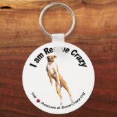 ボクサー熱狂するキーチェーン – レスキュー キーホルダー (正面)