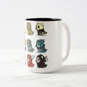 ボクサー犬かわいいタンブラー | Magギフト ツートーンマグカップ (正面右)