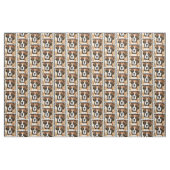 ボクサー犬のカスタムの生地 ファブリック (ファットクウォーター)