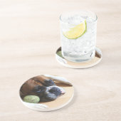 ボクサー犬のコースター コースター (側面)