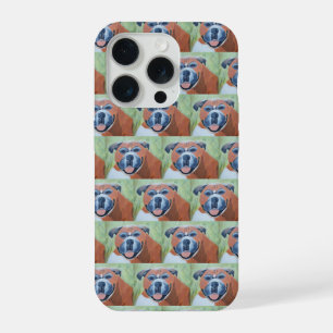 ボクサー犬のスマホケース iPhone 15 PROケース