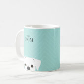 ボクサー犬のマグカップ コーヒーマグカップ (正面左)