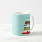 ボクサー犬のマグカップ コーヒーマグカップ (正面右)