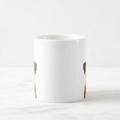 ボクサー犬のマグカップ モーフィングマグカップ (中央)