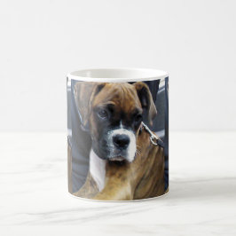 ボクサー犬のマグ コーヒーマグカップ