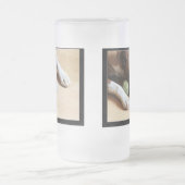 ボクサー犬のマグ フロストグラスビールジョッキ (中央)