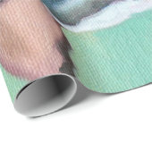 ボクサー犬の包装紙 ラッピングペーパー (ロールコーナー)