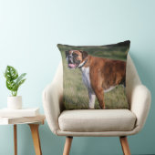 ボクサー犬の地位 クッション (椅子)