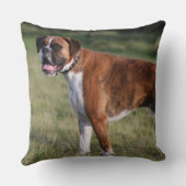 ボクサー犬の地位 クッション (裏面)