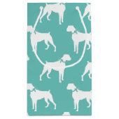 ボクサー犬の子犬 スモールペーパーバッグ (裏面)