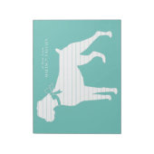 ボクサー犬の子犬 ノートパッド (回転)