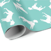 ボクサー犬の子犬 ラッピングペーパー (ロールコーナー)