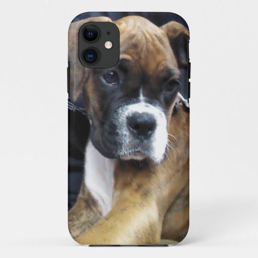 ボクサー犬の携帯ケース Case-Mate iPhoneケース (裏面)