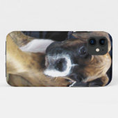 ボクサー犬の携帯ケース Case-Mate iPhoneケース (裏面(横))