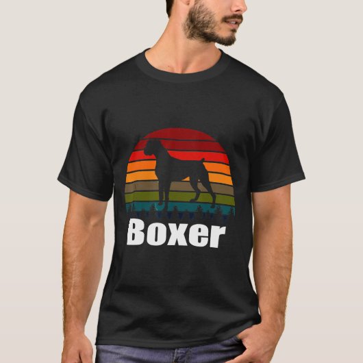 ボクサー犬の楽しみ 私のボクサー犬たち Tシャツ (正面)