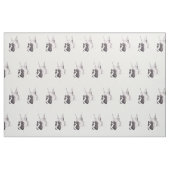 ボクサー犬の芸術の生地 ファブリック (ファットクウォーター)