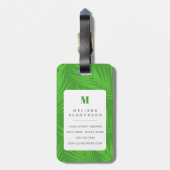 ボクサー犬の荷物タグ ラゲッジタグ (裏面縦)