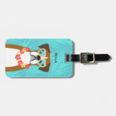 ボクサー犬の荷物タグ ラゲッジタグ (正面横)