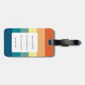 ボクサー犬の荷物タグ ラゲッジタグ (裏面横)