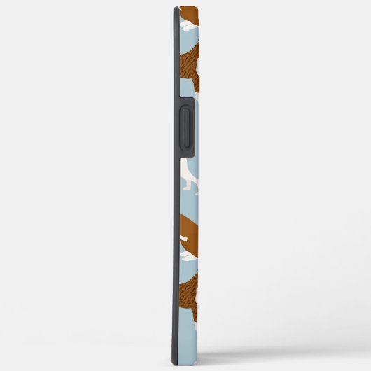 ボクサー犬の骨と前足、ケースメイトiPhoneケース Case-Mate iPhoneケース (裏面 / 右)