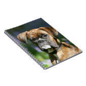 ボクサー犬のHeadshot ノートブック (右側)