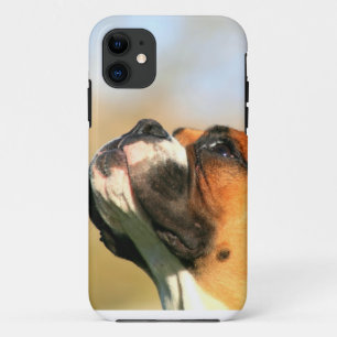 ボクサー犬のiPhone 5のやっとそこに普遍的な場合 iPhone 11 ケース