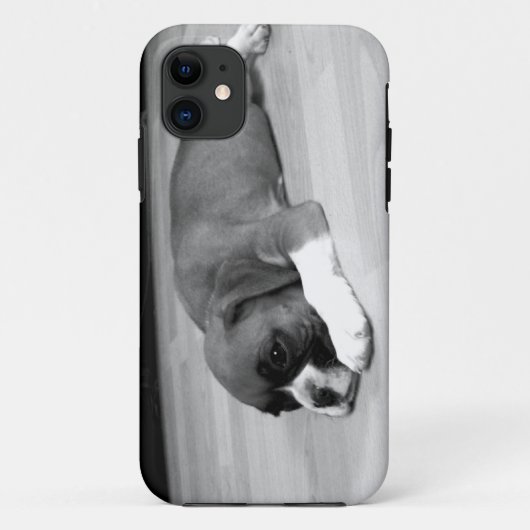 ボクサー犬のiPhone 5のやっとそこに普遍的な場合 Case-Mate iPhoneケース (裏面)
