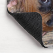 ボクサー犬のmousepad マウスパッド (コーナー)