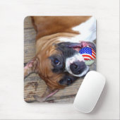ボクサー犬のmousepad マウスパッド (マウス)