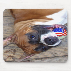 ボクサー犬のmousepad マウスパッド