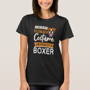ボクサー犬アパレルハロウィンボクサー子供へ犬 Tシャツ
