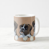 ボクサー犬コーヒーマグカップ コーヒーマグカップ (正面右)
