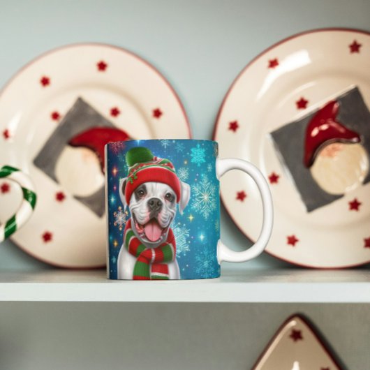 ボクサー犬ハッピーハウデイ！ コーヒーマグカップ