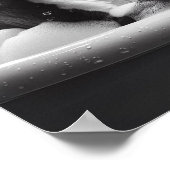 ボクサー犬バスルームのウォールアート風呂に入るボクサー ポスター (角)