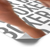 ボクサー犬ポスター ポスター (角)