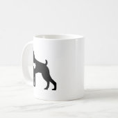 ボクサー犬マグカップギフト コーヒーマグカップ (正面左)