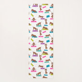 ボクサー犬ヨガポーズ ヨガマット (裏面)