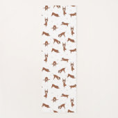 ボクサー犬ヨガポーズ ヨガマット (正面)