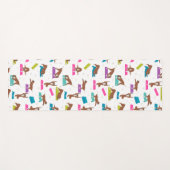 ボクサー犬ヨガポーズ ヨガマット (正面(横))