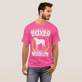 ボクサー犬女子犬愛用ママ Tシャツ (正面フル)