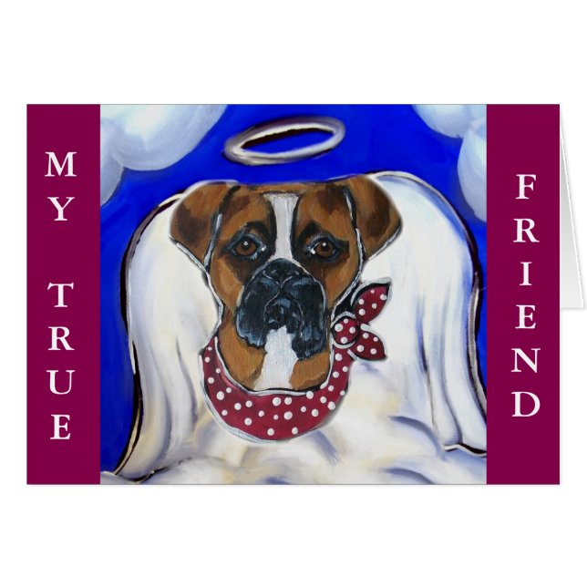 ボクサー犬 (正面横)