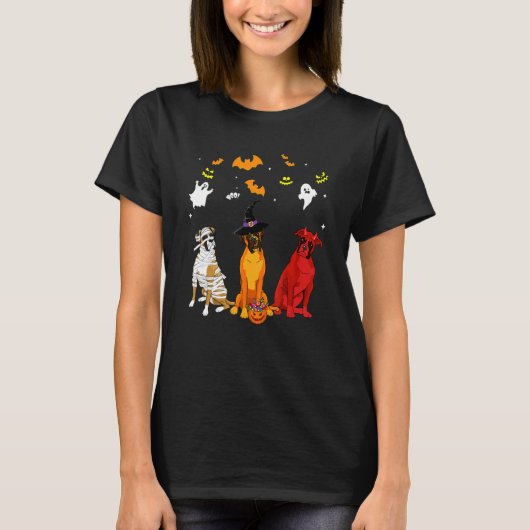 ボクサー犬1 Tシャツ (正面)