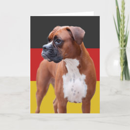 ボクサー犬 カード