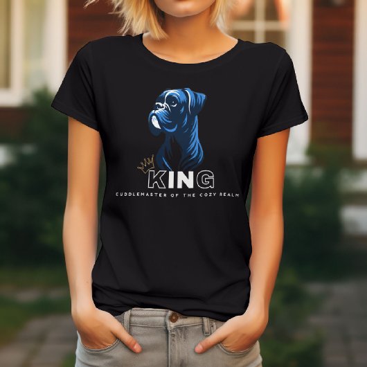 ボクサー犬 - キングハグマスター Tシャツ