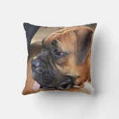 ボクサー犬 クッション (裏面)
