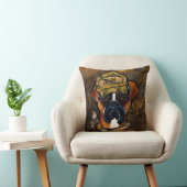 ボクサー犬 クッション (椅子)