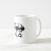 ボクサー犬 コーヒーマグカップ (正面右)